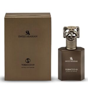 ادکلن Tobacco 01 – یونیسکس Extrait De Parfum حجم ۵۰ میل – عطر شرقی و چوبی لوکس با ماندگاری بسیار بالا و رایحه غنی