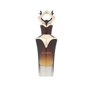ادکلن Elysian Eau de Parfum مردانه، حجم ۸۰ میل – عطری گرم، میوه‌ای و ادویه‌ای با حس لوکس و مردانه شروعی میوه‌ای و ادویه‌ای، قلبی گلی و لطیف و پایه‌ای چرم و دودی؛ عطری لوکس، جذاب و ماندگار