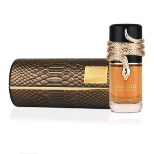 ‏Lattafa Musamam EDP – ادکلن یونیسک لوکس با رایحه چوبی و ادویه‌ای با حس کمی گلی با ماندگاری بالا