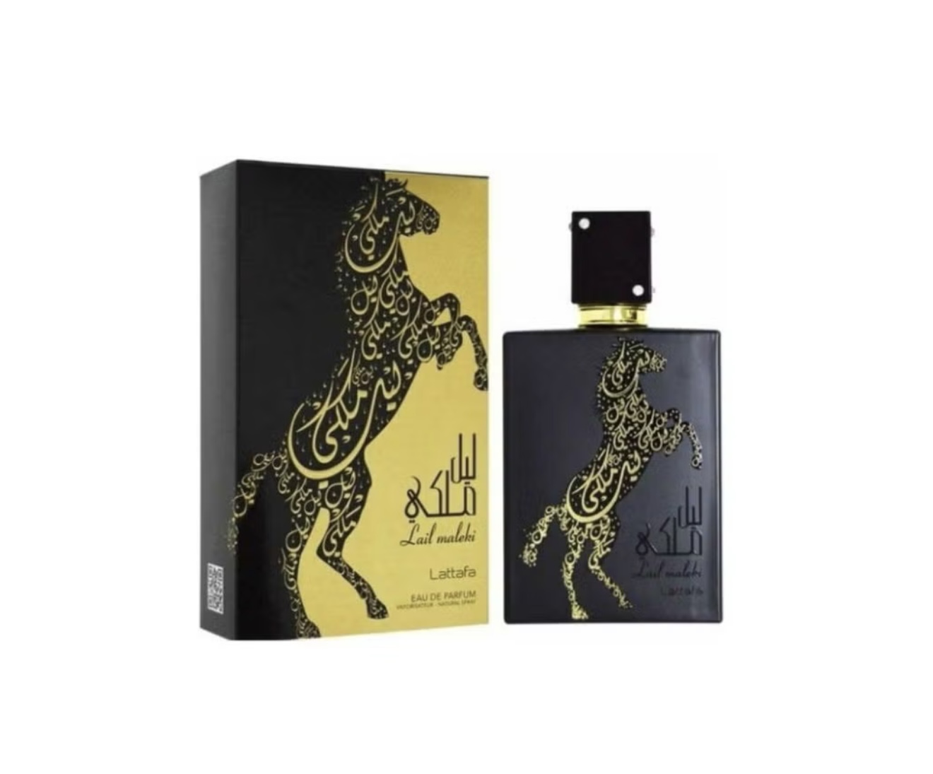 عطر Lail Maleki Eau de Parfum 100ml • برند: Lattafa • حجم: 100 میلیلیتر • مناسب برای: مردان و زنان (یونیسکس) با ماندگاری بالا و پخش بوی خوب رایحه گرم و شرقی