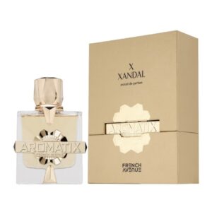 عطر یونیسکس لوکس با رایحه گرم و شیرین آمبر و وانیل با ماندگاری بسیار بالا Aromatix X Xandal Extrait De Parfum 100ml