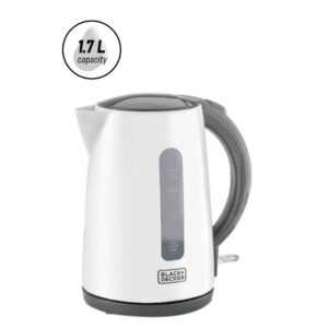 کتری برقی بدون سیم با جوش‌آوری سریع آب  دارای پایه چرخشی ۳۶۰ درجه،خاموشی خودکار  ظرفیت: ۱.۷ لیتر توان: ۲۲۰۰ وات رنگ‌ها: سفید / طوسی.