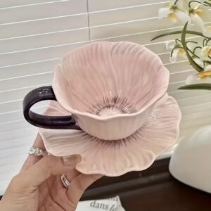 ست فنجان و نعلبکی سرامیکی