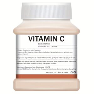 ماسک ژله‌ای کریستالی روشن‌کننده ویتامین C اثرات: کاهش ظاهر لکه‌های پیری و روشن‌کننده پوست