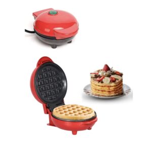 مینی وافل‌ساز، وافل‌ساز چندکاره برای تهیه وافل بلژیکی، هش‌براون (سیب‌زمینی رنده‌شده سرخ‌شده) و موارد مشابه