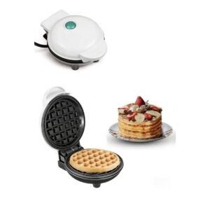 مینی وافل‌ساز، وافل‌ساز چندکاره برای تهیه وافل بلژیکی، هش‌براون (سیب‌زمینی رنده‌شده سرخ‌شده) و موارد مشابه