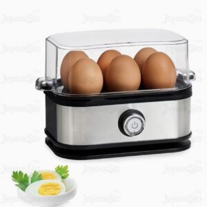 تخم‌مرغ‌پز چندکاره با ظرفیت ۶ تخم‌مرغ، با زمان پخت سریع، خاموشی خودکار