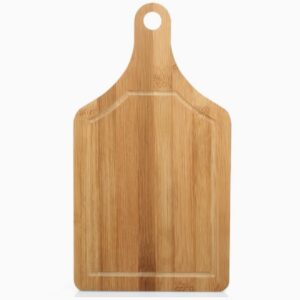 تخته برش بامبو قهوه‌ای ابعاد: ۳۳ × ۱ × ۱۸ سانتی‌متر