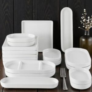 ست غذاخوری چینی ۱۸ پارچه