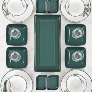 ست صبحانه چینی ۲۱ پارچه