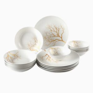 ست غذاخوری چینی ۱۸ پارچه