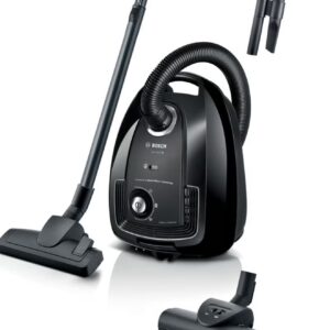 جاروبرقی استوانه‌ای با کیسه (Bagged Cylinder Vacuum Cleaner) ۴.۰ لیتر، مدل BGL38BA3GB، رنگ مشکی