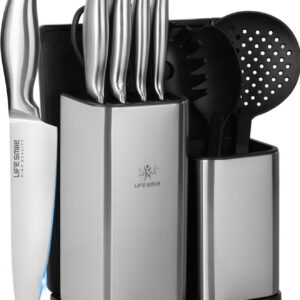 ست ۱۱ تکه چاقوی چندمنظوره با پایه نگهدارنده