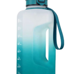 بطری آب بزرگ ۲.۲ لیتر با نی و درپوش ضد نشت