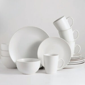 سرویس غذاخوری ۱۶ پارچه Radiance با لعاب مات