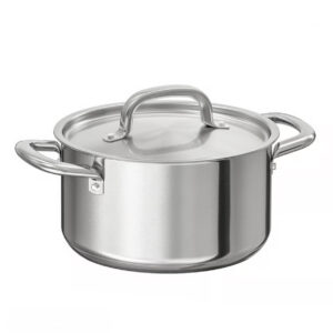 قابلمه با درب، استیل ضدزنگ، ظرفیت ۳ لیتر