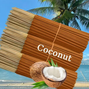 ست ۱۵۱ عدد عود با رایحه وانیل و نارگیل – عطر منحصربهفرد، زمان سوخت هر کدام ۳۰ تا ۴۰ دقیقه، تصفیهکننده هوا