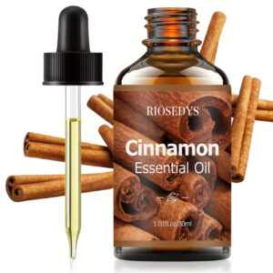 روغن اسانسی دارچین با رایحه‌ای چوبی، مناسب برای استفاده در دیفیوزرها و دستگاه‌های بخور