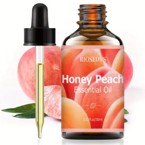 روغن اسانسی عسل و هلو  – دارای رایحه شیرین هلو، مایع شیک