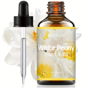 روغن اسانسی پیونی سفید با رایحهای گلی و زنده