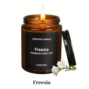 شمع معطر با رایحه freesia
