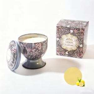 شمع معطر لیمویی با مدت سوخت حدود ۳۰ ساعت