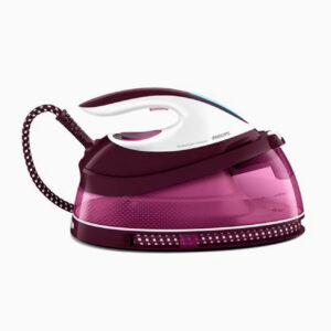 اتو بخار با مخزن جداشونده، ۲۴۰۰ وات، رنگ بورگاندی/سفید