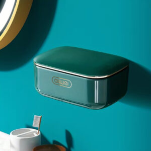 جا صابونی دیواری درب‌دار ضد نشت آب