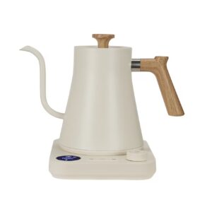 کتری برقی با کنترل دما و سیستم گرمایش سریع. ظرفیت: ۹۰۰ میلی‌لیتر