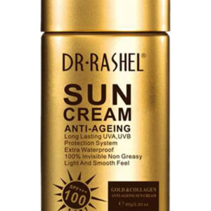 کرم ضدآفتاب کلاژن طلایی با SPF 100، چندرنگ