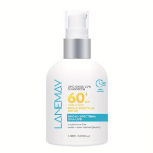 ضدآفتاب روزانه با طیف گستردهSPF60، حاوی اسید هیالورونیک و ویتامین E، جذب سریع، مقاوم در برابر آب و تعریق