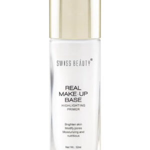 پرایمر مرطوب‌کننده پوست و کوچک‌کننده منافذ با جلوه درخشان طبیعی برای آرایش صورت