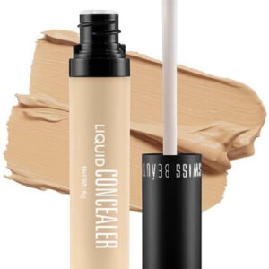 کانسیلر مایع سبک Swiss Beauty با پوشش کامل، به‌راحتی قابل پخش روی پوست، با فینیش مات،تمام رنگها قابل سفارش میباشند