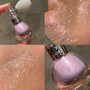 پودر هایلایتر اسپری شاین با ماندگاری بالا، ضدآب و ضدلکه، مناسب برای همه تناژهای پوستی و ایجاد درخششی زیبا برای صورت و بدن