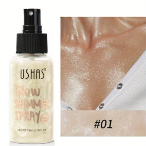 پالت هایلایتر گلیتری برای – مناسب کانتور و روشن‌سازی آرایش، با جلوه براق و درخشان با افکت مرواریدی