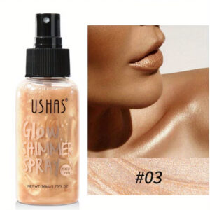 پالت هایلایتر گلیتری برای – مناسب کانتور و روشن‌سازی آرایش، با جلوه براق و درخشان با افکت مرواریدی