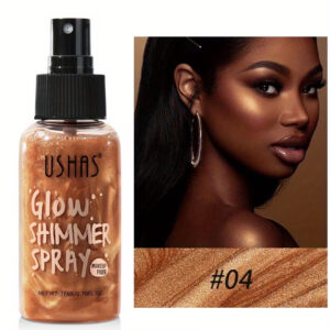 پالت هایلایتر گلیتری برای – مناسب کانتور و روشن‌سازی آرایش، با جلوه براق و درخشان با افکت مرواریدی