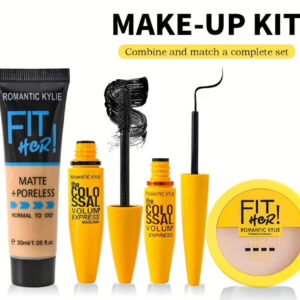 ست آرایشی ۴ تکه با ماندگاری بالا، ضدآب و مقاوم در برابر تعریق