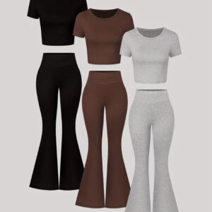 ست ۶ تکه زنانه از جنس لیکرا