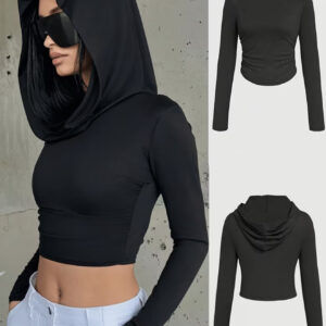 بلوز آستین‌بلند با کلاه