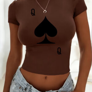 تیشرت آستین کوتاه جذب با طرح دوبعدی– وینتیج