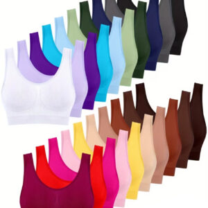 ست ۲۰ عددی تاپ زنانه، مدل رکابی پوشآپ، تکلایه و بدون پد،موجود در تمام سایزها